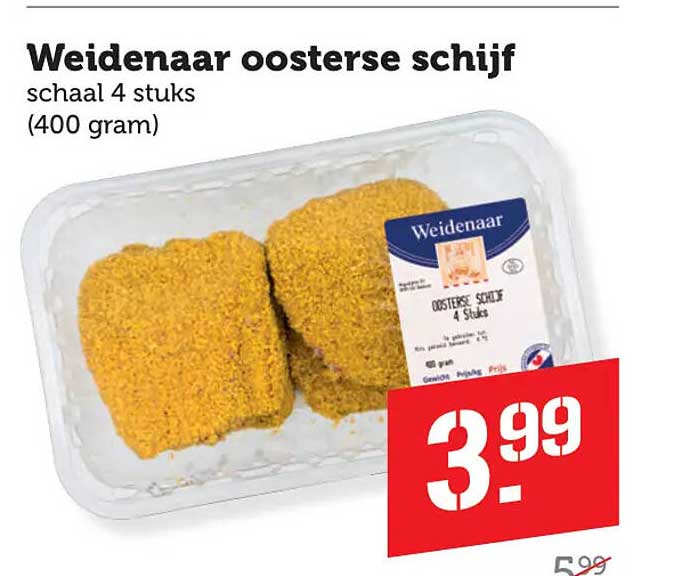 Weidenaar oosterse schijf schaal 4 stuks (400 gram)