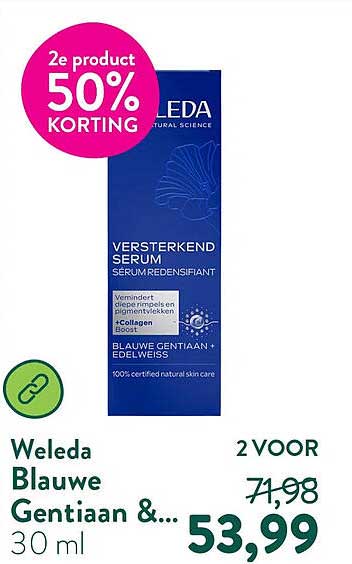 Weleda Blauwe Gentiaan &... 30 ml 2e product 50% KORTING