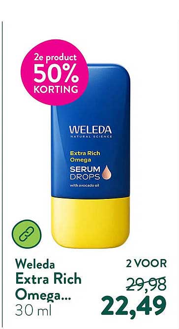 Weleda Extra Rich Omega... 30 ml 2e product 50% korting