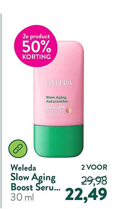 Weleda Slow Aging Boost Seru... 30 ml 2e product 50% korting