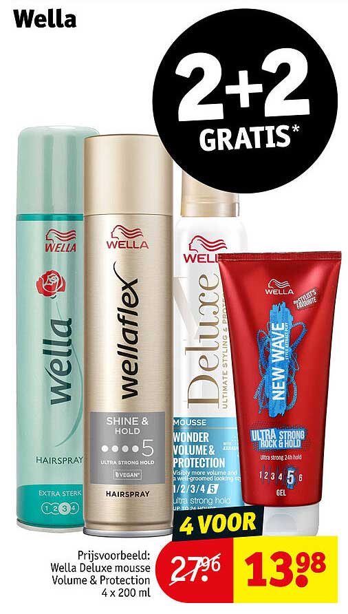 Wella 2+2 gratis*