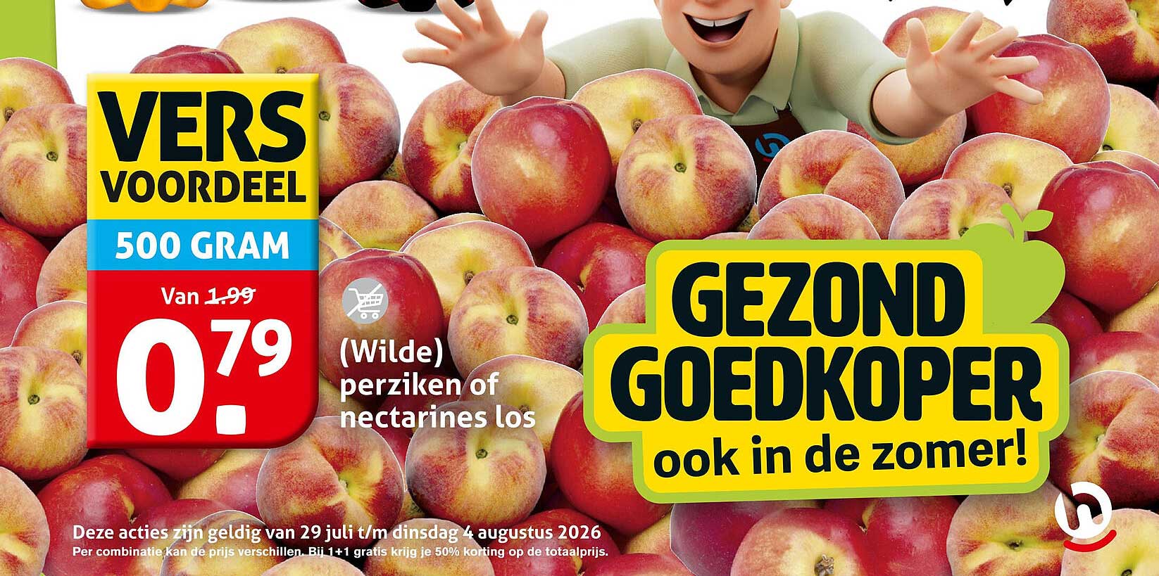 (Wilde) perziken of nectarines los