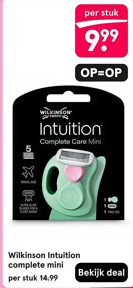 Wilkinson Intuition complete mini