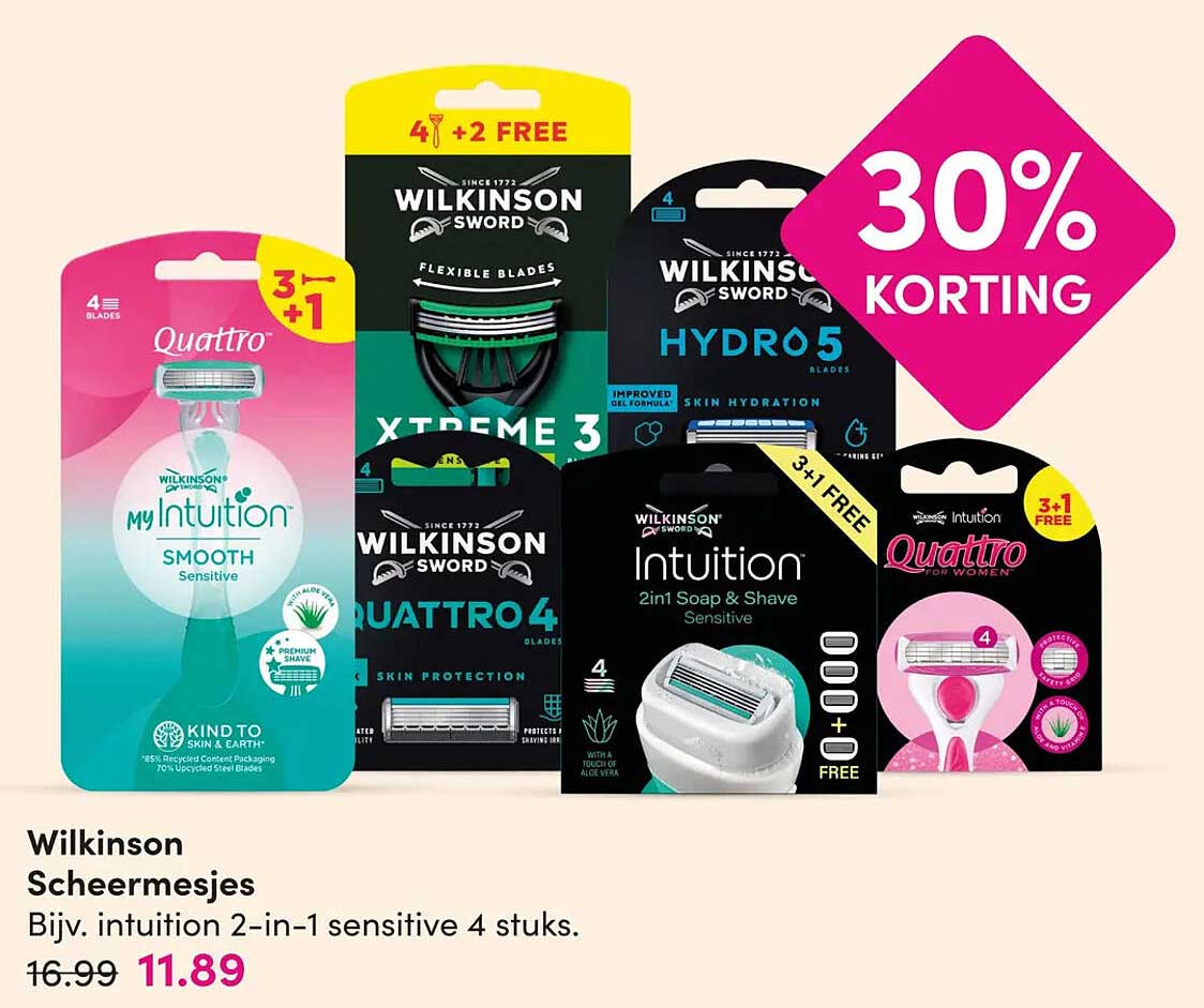Wilkinson Scheermesjes