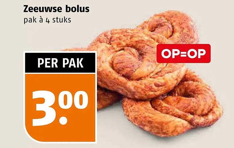 Zeeuwse bolus pak à 4 stuks OP=OP