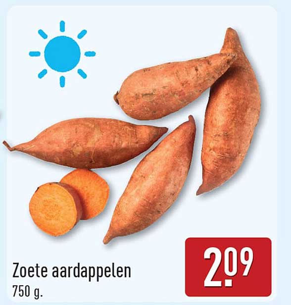 Zoete aardappelen