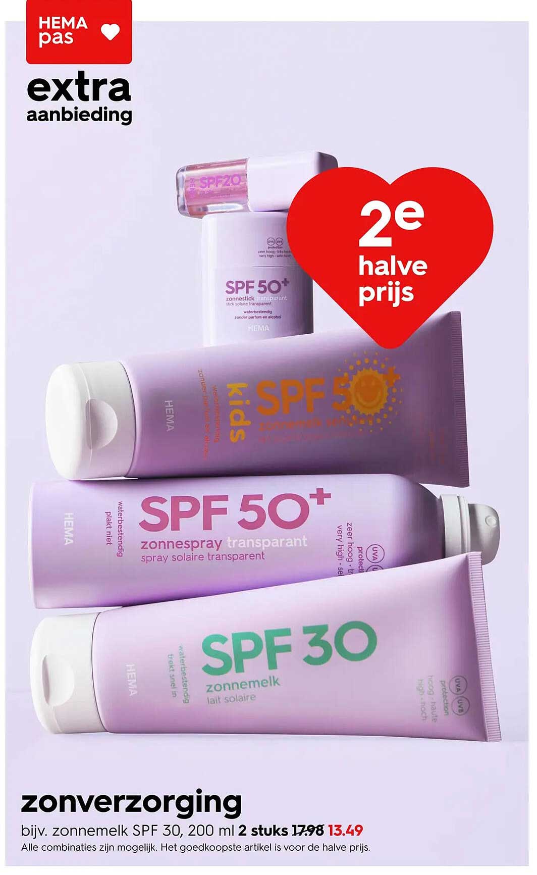 zonnezorging 2e halve prijs