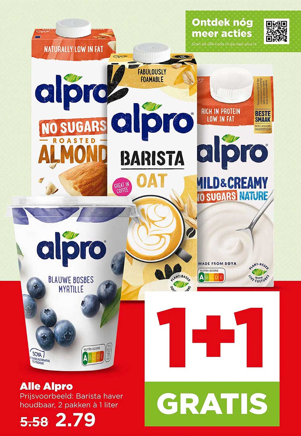 Alle Alpro 1+1 GRATIS