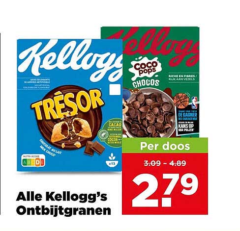 Alle Kellogg's Ontbijtgranen
