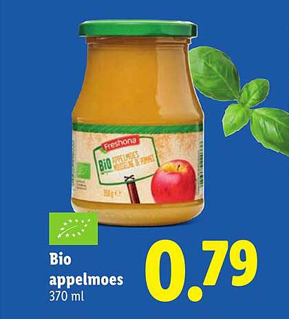 Bio appelmoes 370 ml