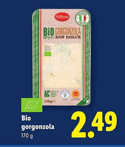 Bio gorgonzola 170 g