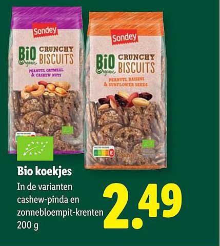 Bio koekjes