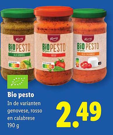 Bio pesto
