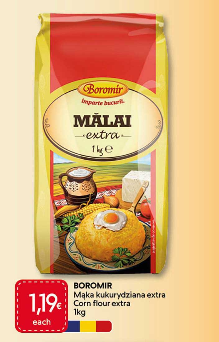 BOROMIR Mąka kukurydziana extra Corn flour extra 1kg
