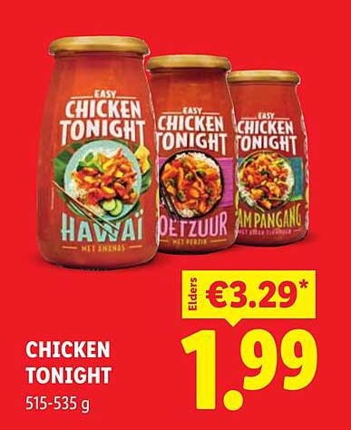 CHICKEN TONIGHT