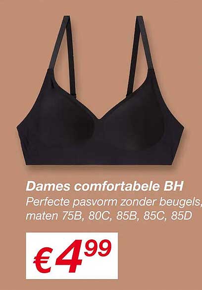 Dames comfortabele BH