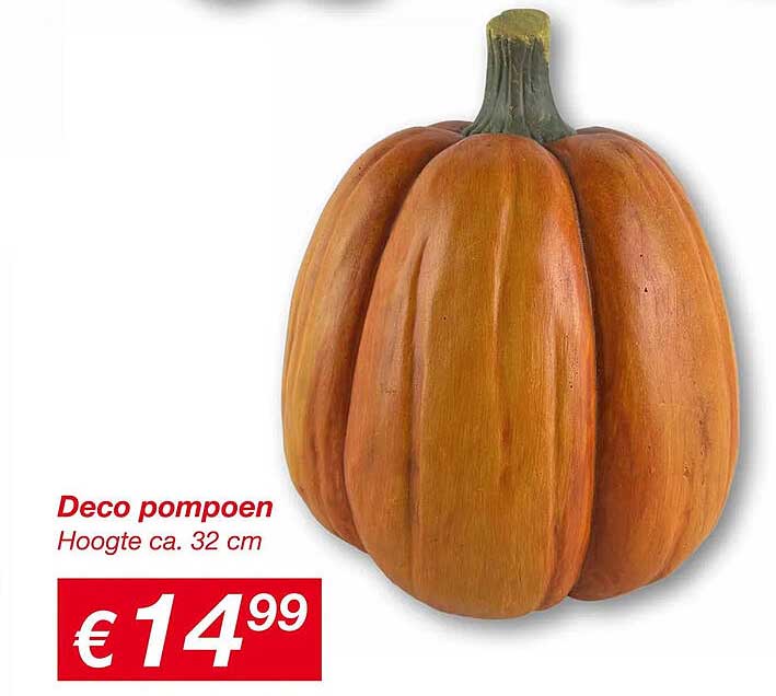 Deco pompoen