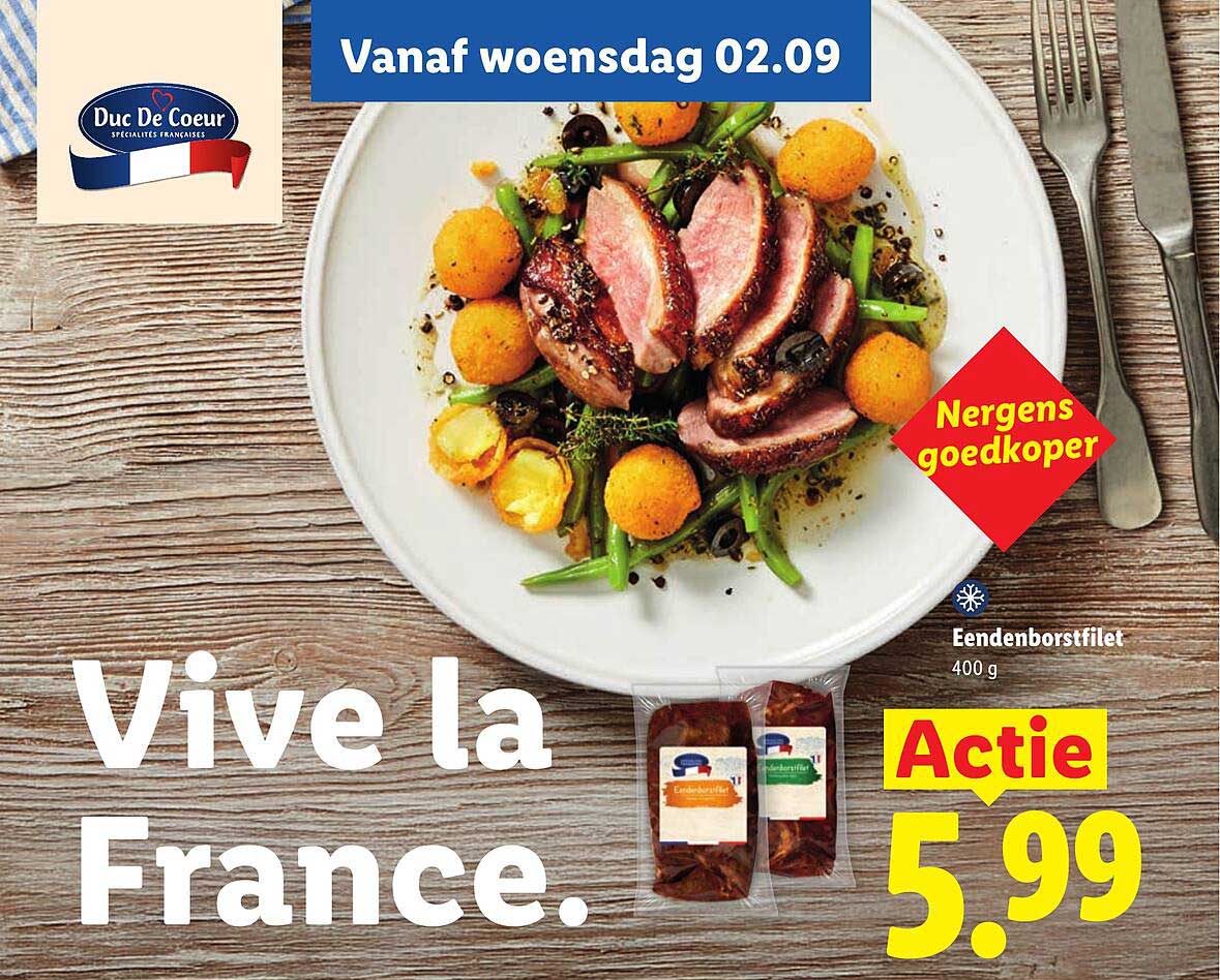 Eendenborstfilet 400 g