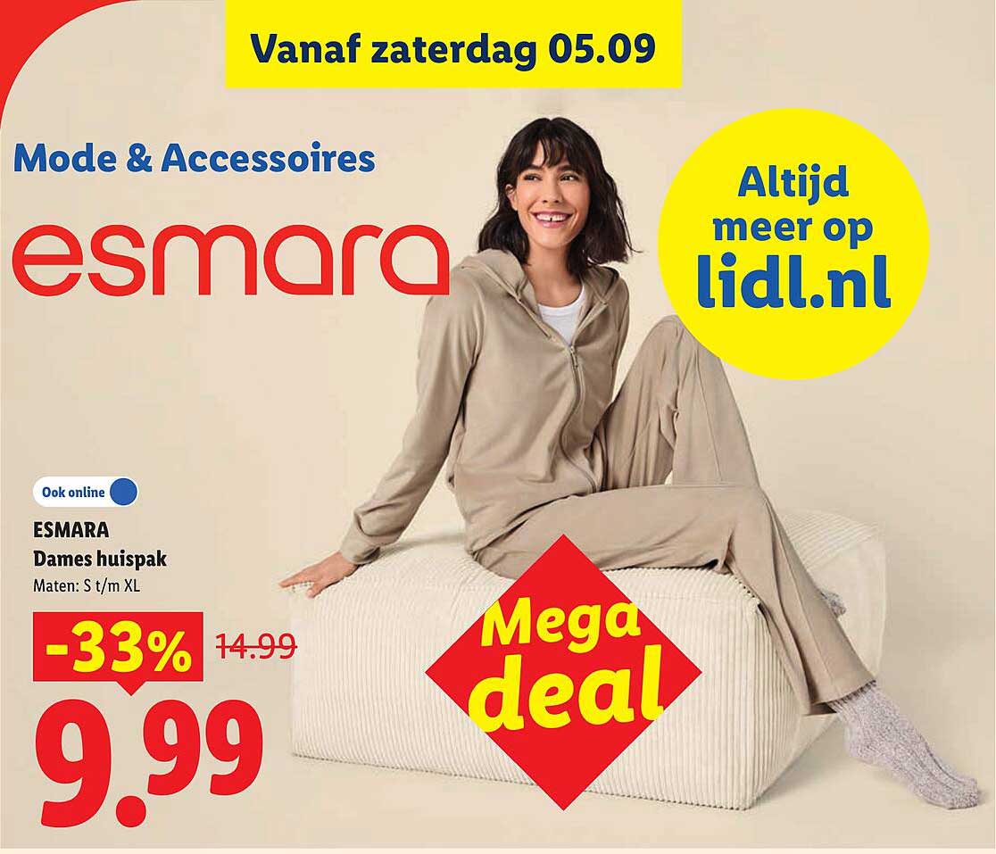 ESMARA Dames huispak