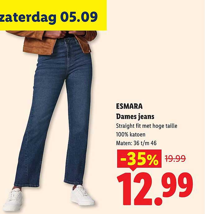 ESMARA Dames jeans -35%