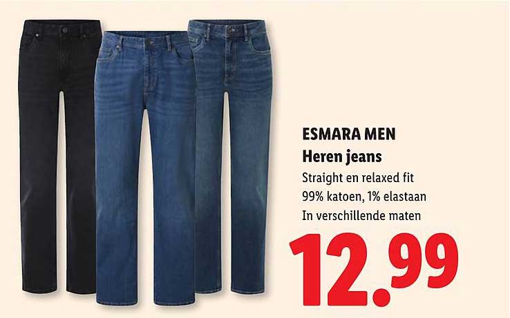 ESMARA MEN Heren jeans