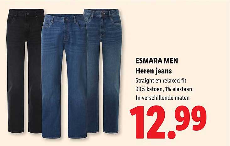 ESMARA MEN Heren jeans