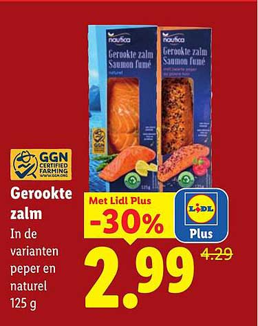 Gerookte zalm -30%