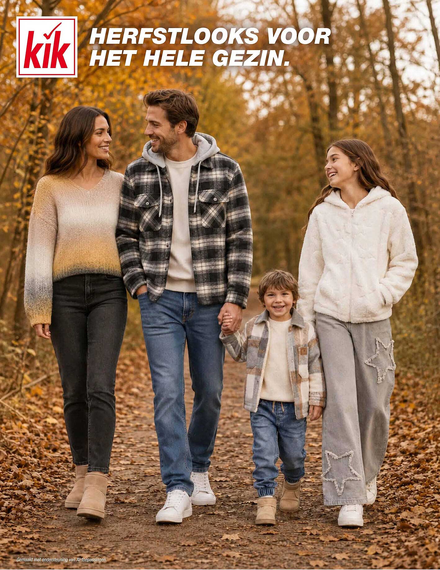 HERFSTLOOKS VOOR HET HELE GEZIN.