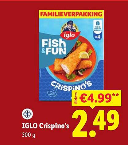 IGLO Crispino's 300 g