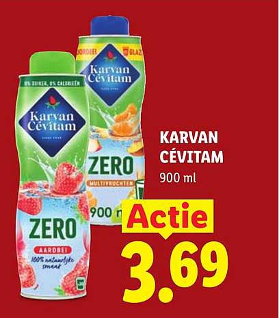 Karvan Cévitam 900 ml Actie
