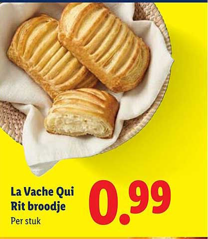 La Vache Qui Rit broodje