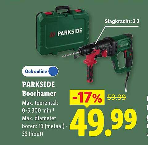 PARKSIDE Boorhamer