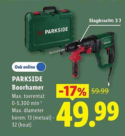 PARKSIDE Boorhamer