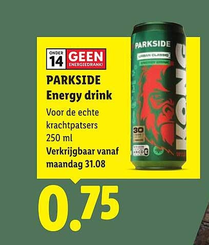 PARKSIDE Energy drink