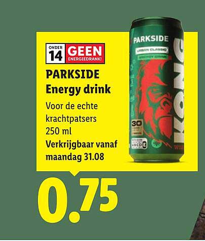 PARKSIDE Energy drink
