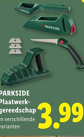 PARKSIDE Plaatwerk-gereedschap in verschillende varianten