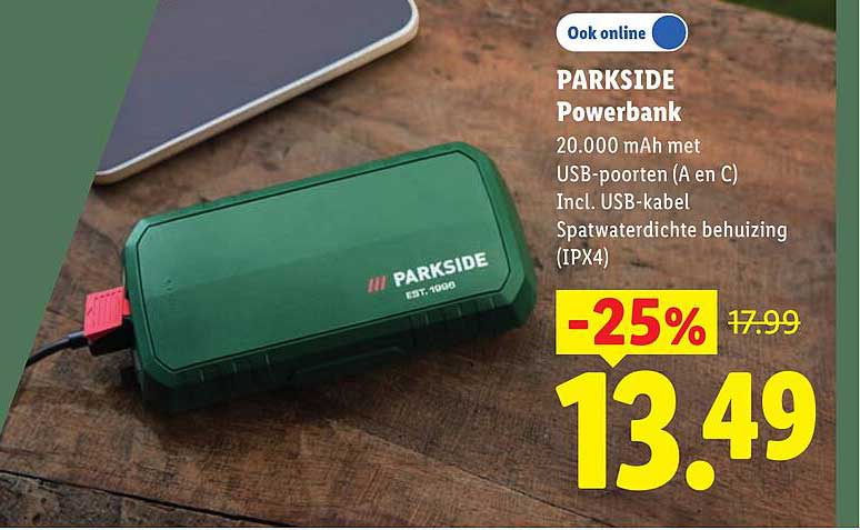 PARKSIDE Powerbank