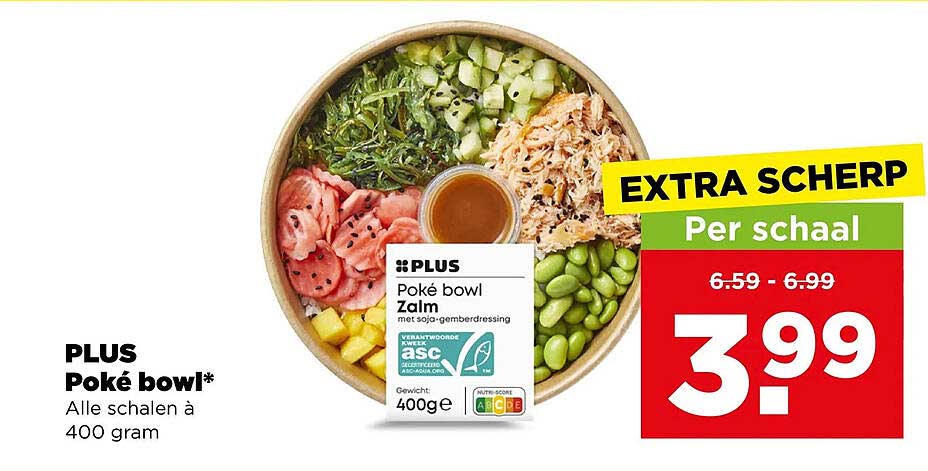 PLUS Poké bowl*