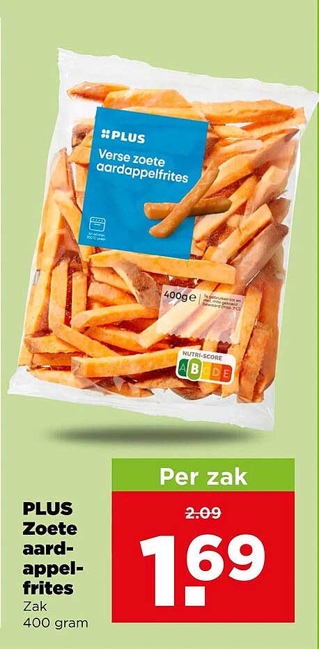 PLUS Zoete aardappelfrites