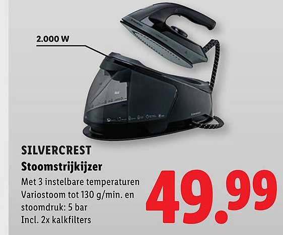 SILVERCREST Stoomstrijkijzer