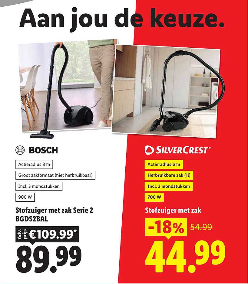 Stofzuiger met zak Serie 2 BGDS2BAL