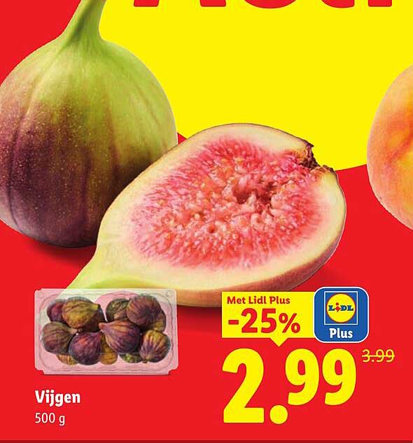 Vijgen 500 g Met Lidl Plus -25%