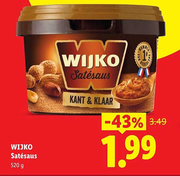 WIJKO Satésaus