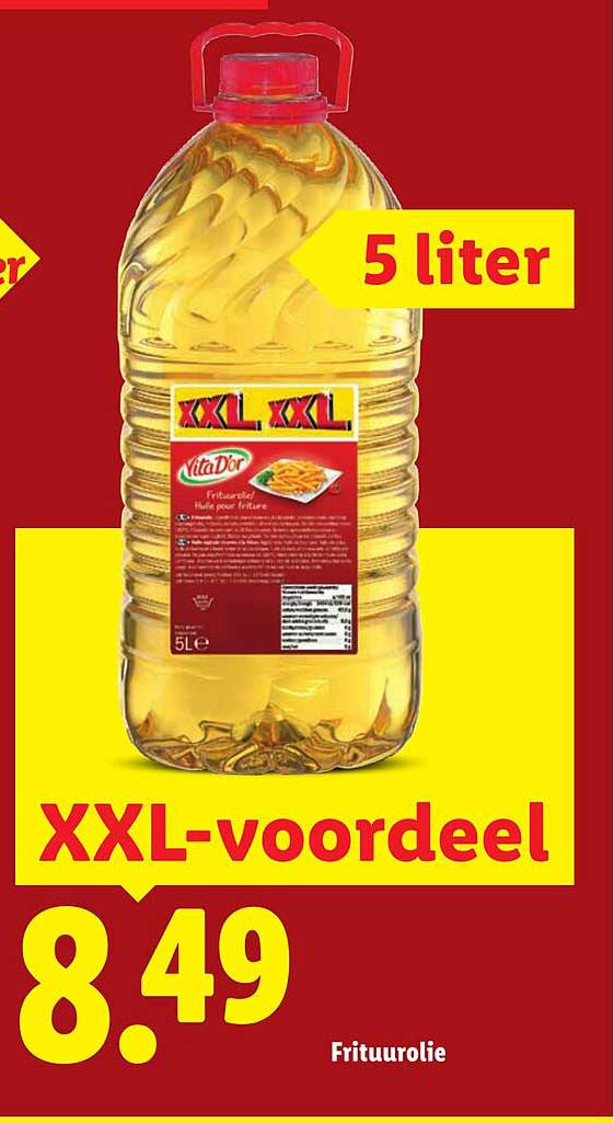 XXL-voordeel 5 liter Frituurolie