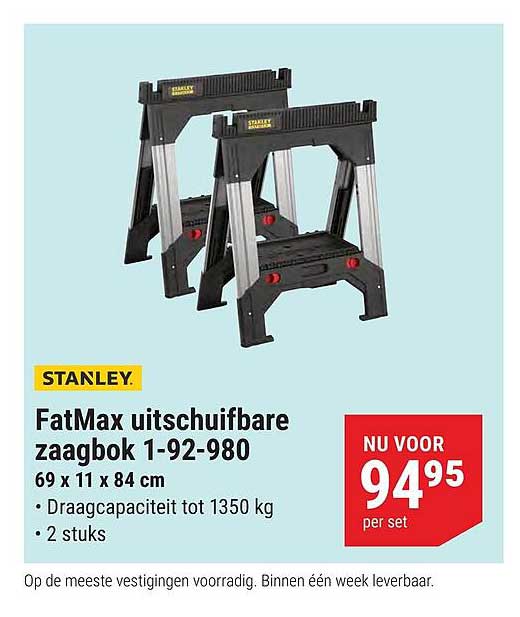 FatMax uitschuifbare zaagbok 1-92-980