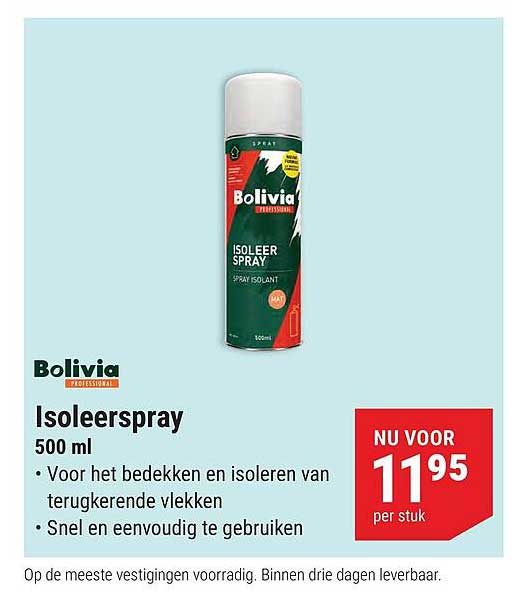 Isolatiespray 500 ml