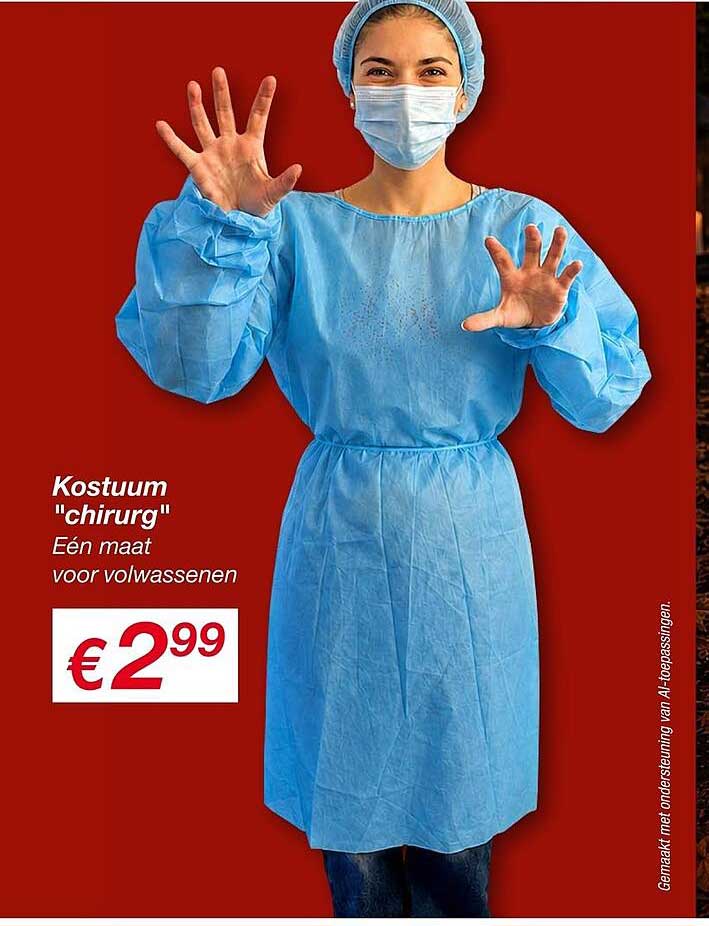 Kostuum "chirurg"