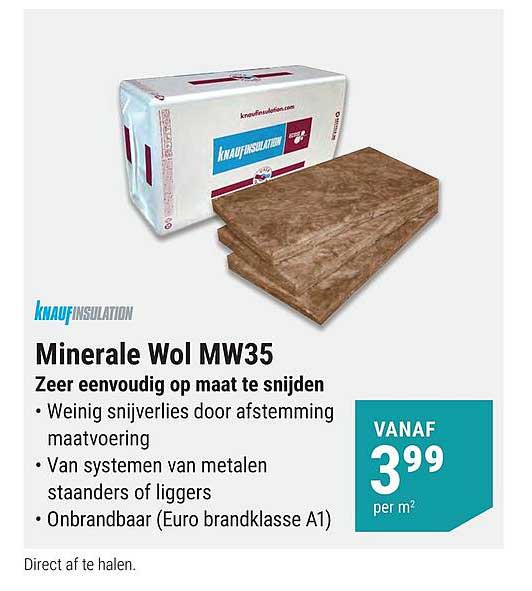 Minerale Wol MW35