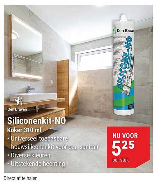 Siliconenkit-NO Koker 310 ml