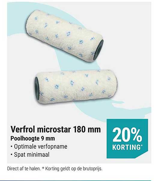 Verfrol microstar 180 mm